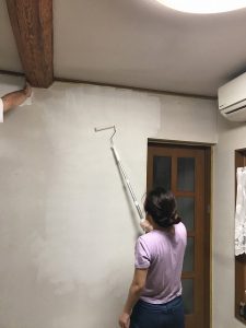 DIY壁塗り