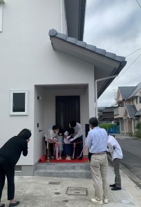 お引渡し式