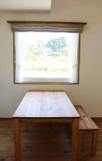 ダイニングから眺める美しい風景