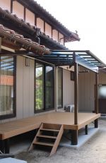 洗濯干しデッキ