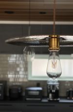 ご主人手作りのペンダントライト