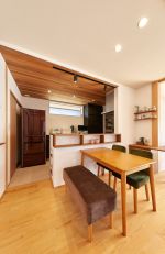 配膳をスムーズにしたダイニング