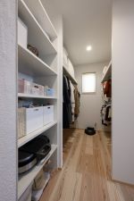 大容量のファミリークロゼット