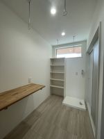 家事コーナーのあるサニタリー空間